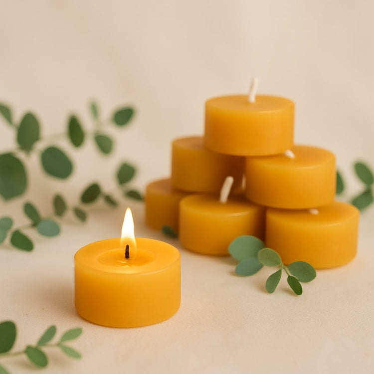 Lys i 100 % rent bivoks