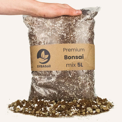 Pose med jord speciallavet til bonsai planter
