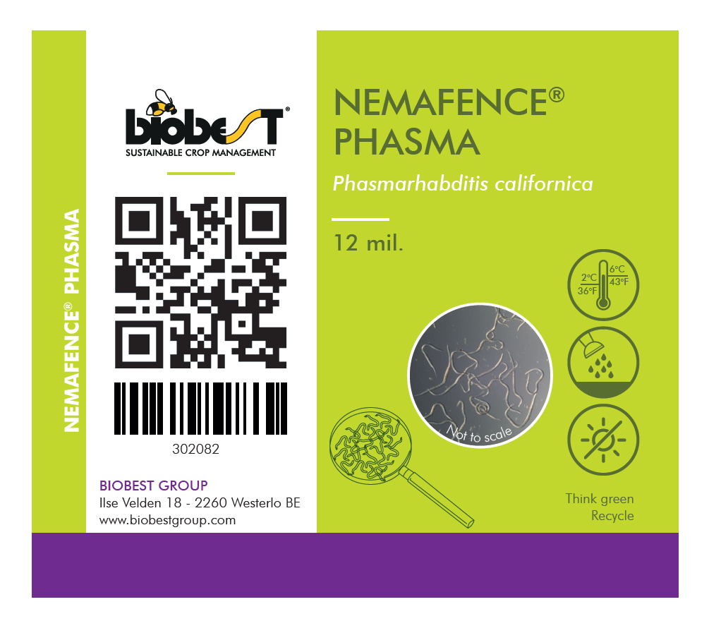 Produktbillede af Nemafence, nematoder mod snegle