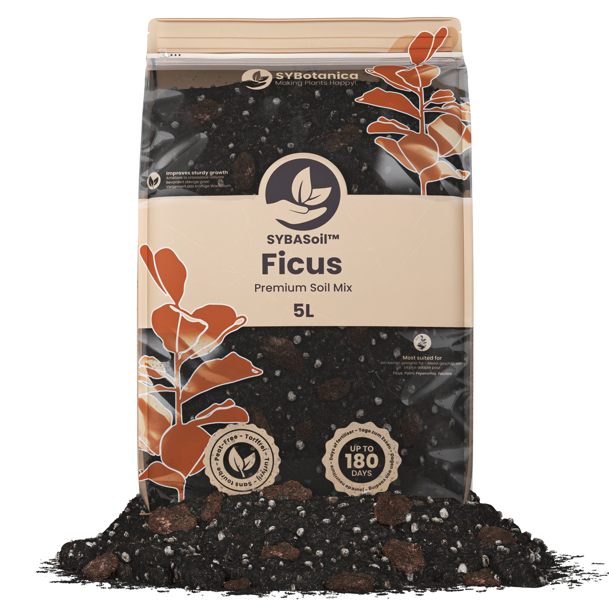 Specialjord til Ficus planter