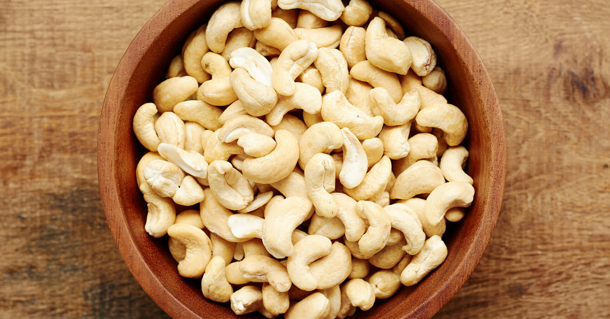 Skål med cashewnødder